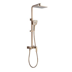 INTER CERAMIC SHOWER SYSTEM ELINOR 6891 14.2X105X20CM ROSE GOLD